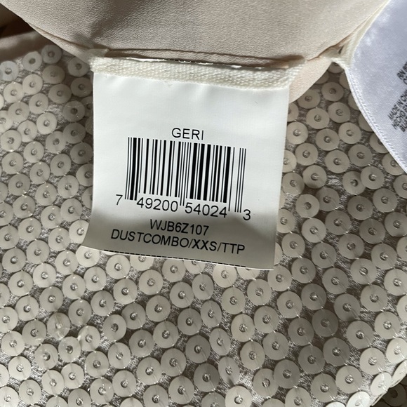 NWT - BCBG Maxazaria - Geri Sequin Dress - XXS - Picture 9 of 15